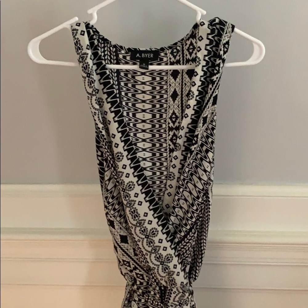 Black & White Jumpsuit